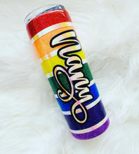 Cargar imagen en el visor de la galería, Resine Glitter Tumbler